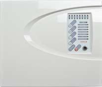 MAG Conventional panels MAG 8 Conventional fire alarm control panel 8 fixed zones Supports up to 256 detectors and unlimited call-points 2 monitored siren outputs - 400 ma each Double knock mode