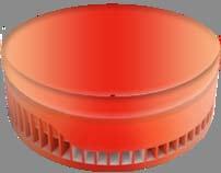wire connection Current - 80 ma EN54-3 SF 110 Indoor fire alarm siren