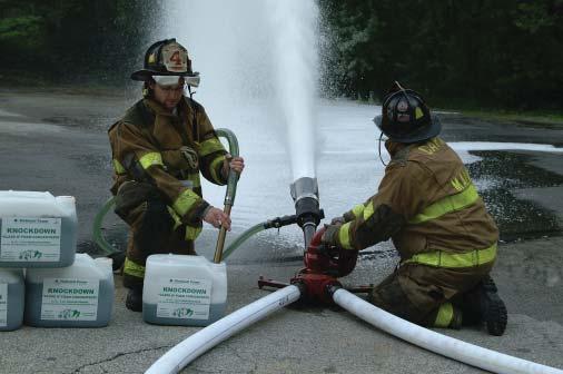 such as hoses, eductors (portable proportioning devices), and discharge nozzles.