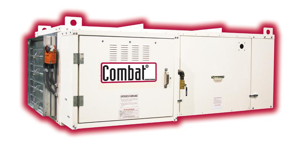 Combat DF-Series Direct-Fired Heating, Cooling and Pressurization Systems