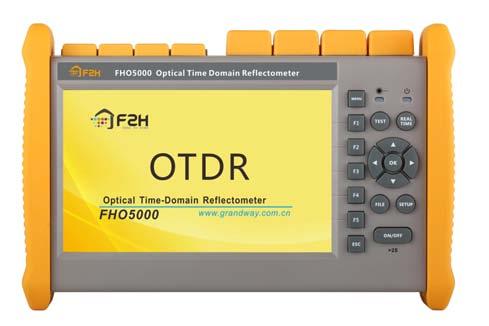 FHO5000 Series Triple-Proof OTDR Description FHO5000 series OTDR is specially designed for tough outdoor jobs.