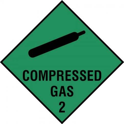compressed gasses: Handle