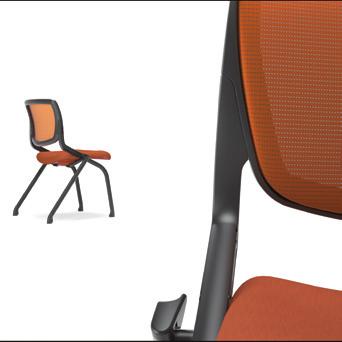 with these comfortable, lightweight chairs