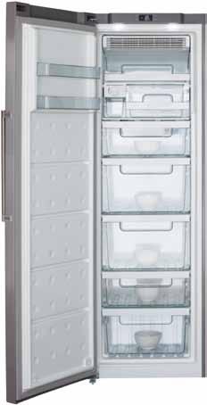 ff880 Freestanding full height freezer Electronic control with LED display Door open signal Temperature rise