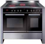 Quick guide to range cookers Our collection of range cookers offers a wide variety of sizes and configurations: All gas, all electric or dual fuel models available. Sizes from 70cm to 120cm wide.