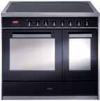 oven, 8 functions More details on p16 rv921 90cm wide Dual fuel 5 burner gas hob Twin