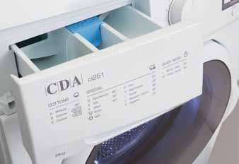 Laundry Choice CDA s range consists of both integrated and freestanding washing machines, tumble dryers and washer