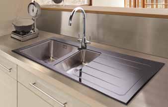 It has a smooth, non porous surface making it very practical and hygienic.