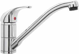 tl1 Single lever light tap Single flow Minimum operating pressure 1.