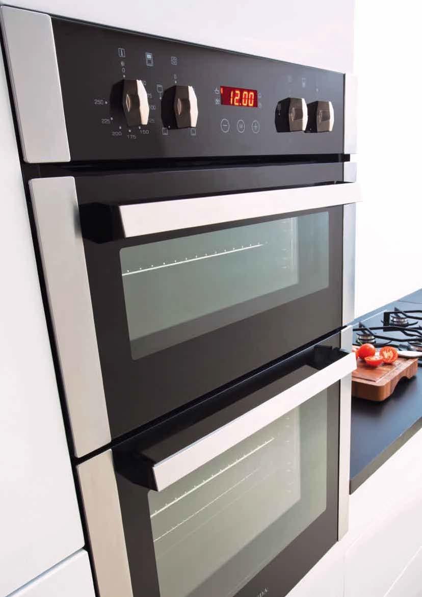 Double ovens both built-in and