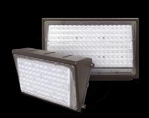Model Dimensions ASD-SWLP01-50/80 12 13/16"x9 1/2"x10 1/8" 8 LED Wallpack with lens ASD-WLP01L ASD new generation of traditional wallpack with optic lenses is the