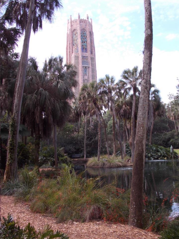 Bok Tower Gardens There are many attractions in the Central Florida area to take a road trip. One such attraction is Bok Tower Gardens in Lake Wales.