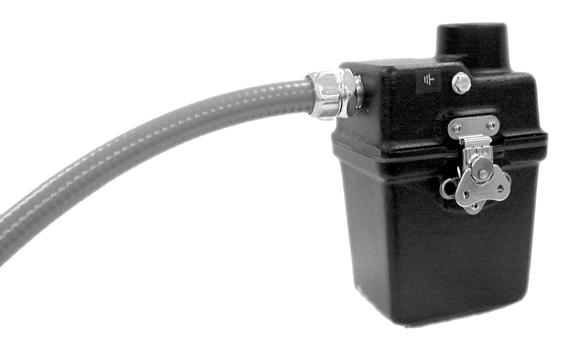 ALTERNATE LIQUID TIGHT CONNECTION For applications in hazardous locations that require operation greater than 140 F (60 C) and up to the maximum operating temperature of the scanner (199 F (93 C), it
