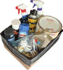 Household hazardous materials Lawn, garden and automotive Materials include paint, stain, varnish, solvents, driveway sealer, and other materials (if five-gallon pails, limit three