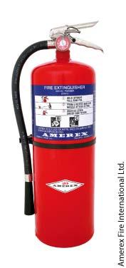 PURPLE K POWDER EXTINGUISHERS INSTALLATION, OPERATION, MAINTENANCE AND RECHARGE MANUAL NO. 05602 FOR AMEREX STORED PRESSURE, HAND PORTABLE DRY CHEMICAL FIRE EXTINGUISHERS.