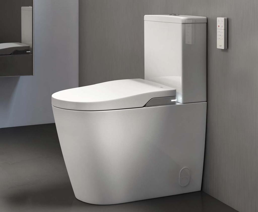 Smart choice For everyone Its soft curves, its minimalist design and its intuitive technology make it a toilet that fits any lifestyle.