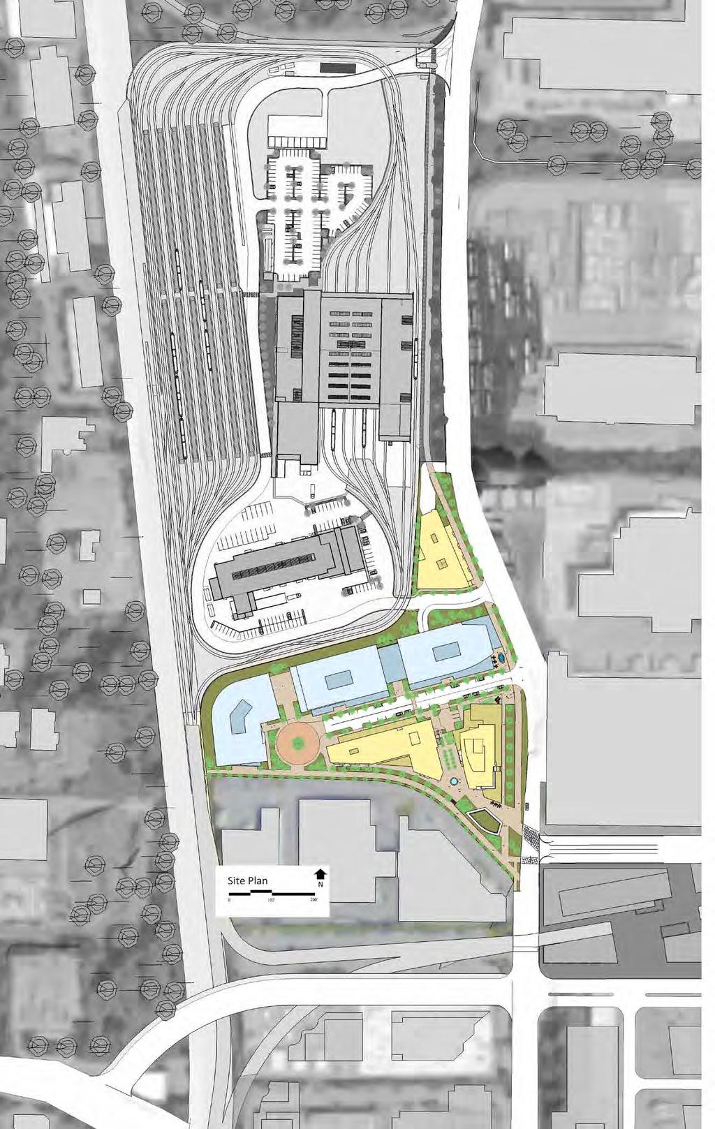 TOD IN OMF EAST MASTER DEVELOPMENT PLAN PLAN ERC North Connection Future BPS Elementary School Zoning: 120th Ave