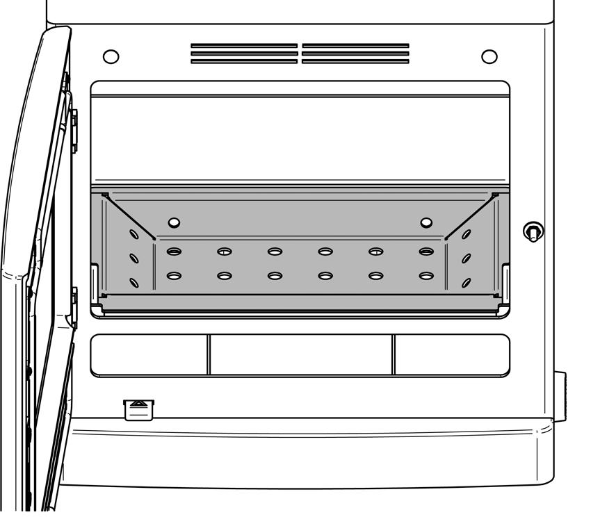 Care & Maintenance 12 6. Woodburning Tray Setting Indicator + In order to burn wood continuously in a Multi-fuel appliance a Woodburning Tray must be fitted.