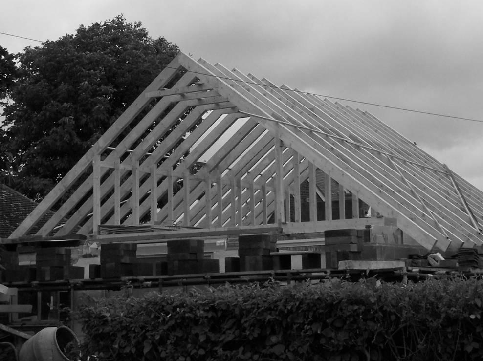 4. What Type of Roof? i. Traditional cut timber Rafters, purlins, struts or collars. Rafters spaced about every 400mm ii. The TDA roof - Timber Development Association - Post war to c.