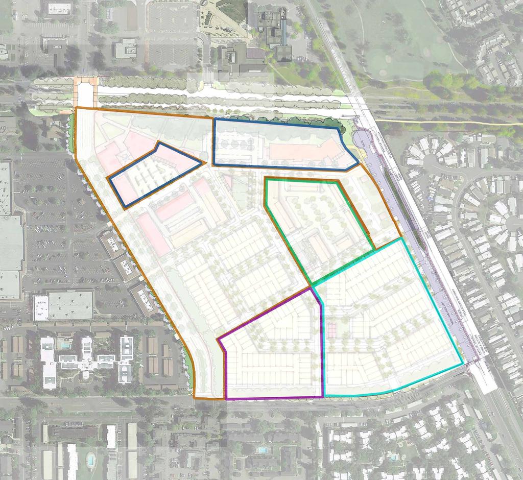 Padre City Center Golf Course Phase PROPOSED PHASING Phase Phase Phase 4 Rohnert Park Expressway Phase CORP Yard* *Subject to Property Transfer Station Dr.
