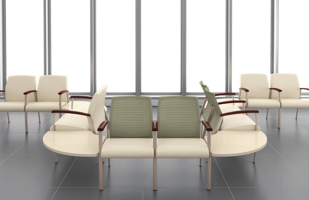 3 The result of an intensive, multi-year research and development process, Solis is one of the most advanced seating designs ever created for healing environments.