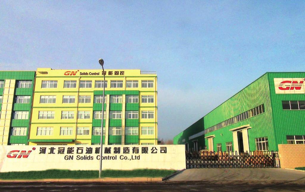 www.gnsolidscontrol.com Part 2: Company Profile 2.1 Company Introduction GN Solids Control focus on separation equipment manufacture.