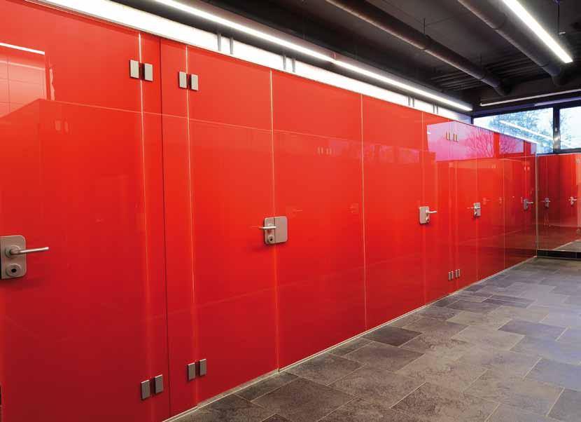 Modular glass partitions with fittings, lock and hinge Glas Marte offers you most different types of fittings, which excel with highest functionality, high-quality materials and innovative ideas.