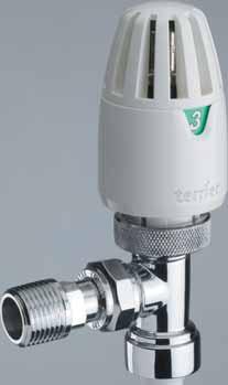 Heating Controls Radiator valves with new integral push-fit inlet Terrier is a name which should need no introduction to the professional tradesman.