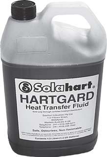 HARTGARD Hartgard is a special fluid developed by Solahart to prevent solar hot water systems from freezing and to protect against corrosion.