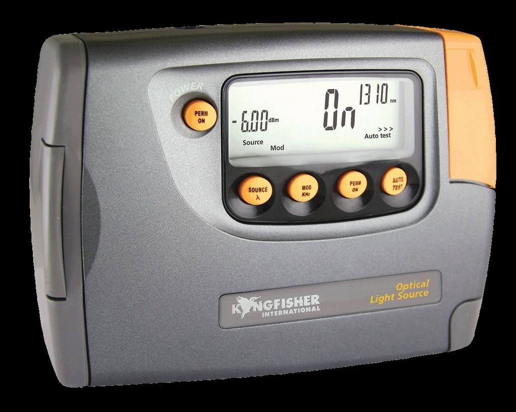 fixed SMA OFS-KI9807 635nm LASER Source Inexpensive handheld power meter for testing and commissioning optical fibre networks.