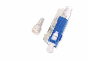 Mechanical Splice (index matching gel) Highly Stable & Reliable Perfect Performance Compact Package RoHS Compliant Finished Connector meets UL94-V0 Flammability Rated TIA/EIA 568-C.
