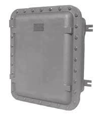JUNCTION BOXES AJBEW CAST JUNCTION BOXES: EXPLOSIONPROOF, DUST-IGNITIONPROOF AJBEW Explosionproof junction boxes are used where hazardous materials are Class I, Division 1, 2, Groups B, C, D handled