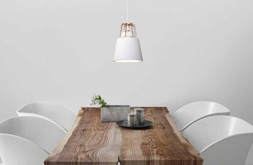 how low can you go? Kitchen & Dining If your dining area is open plan with your kitchen choose a pendant light for your dining table. It can segment your room and create a dining ambiance.