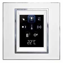 Plates Options include: Control lights, blinds, dimmers and scenes Scenario control (up