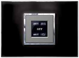 5 Touchscreen For activation of 4 scenarios, or temperature or sound distribution