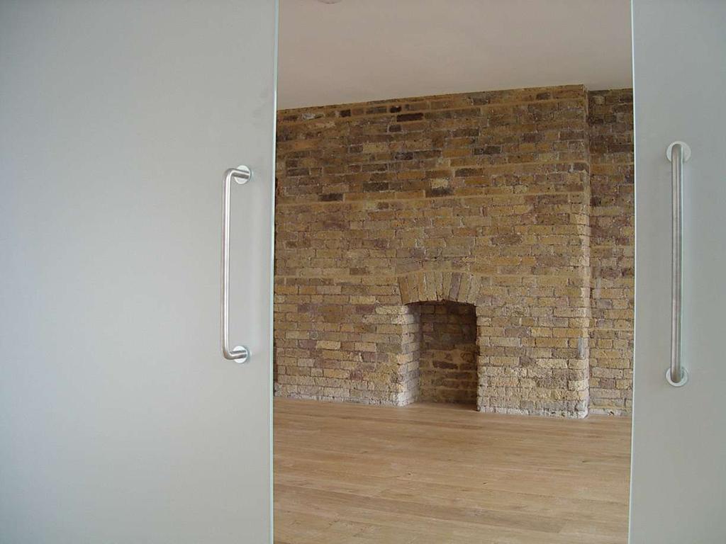 recent projects Location: Shoreditch, London. Description: Flats Installation of osso glass sliding doors.