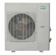 Ductless Mini-Split Systems Multi-Zone Mini-Split Heat Pumps Inverter Technology Cool and heat one to five separate rooms or areas, depending on the capacity of the outdoor unit.