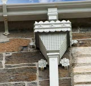 CAST IRON The cast iron rainwater system is available from stock in a primed finish for onsite painting or a pre-painted
