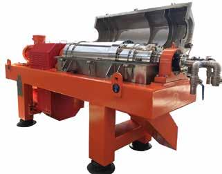H -SCREENING SEPARATION www.h-screening.com Decanter Centrifuge The purpose designed drilling mud decanter centrifgue is used to separate fine solids particles from returned drilling mud.