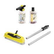 For cleaning and drying windows and conservatories. Accessory Kit Bike Cleaning 36 2.643-551.0 Cleaning and care to perfection!