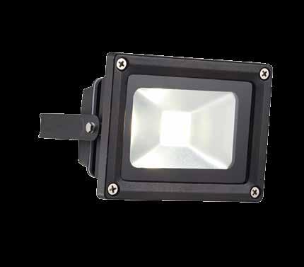 FORTA FLOODLIGHTS (10W TO 40W) Sporting a slick black, die-cast aluminium body, Forta floodlights look fantastic as well as throw a powerful light.