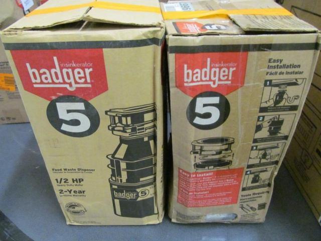 (2) Badger 5  1/2HP 5046
