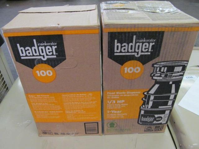 Disposers 5054 (2) Badger 500
