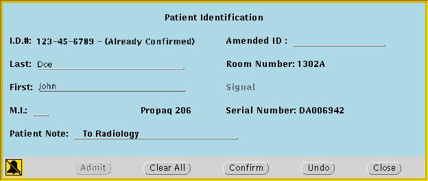 Directions for use Chapter 4 Adjust monitoring settings and patient information 81 Add or remove a note in a patient s Waveform Window If you would like to attach a note or reminder to a patient s