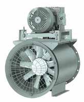 Axial Clean Air Fans New York Blower axial fans are available in both belt-drive and direct-drive arrangements.