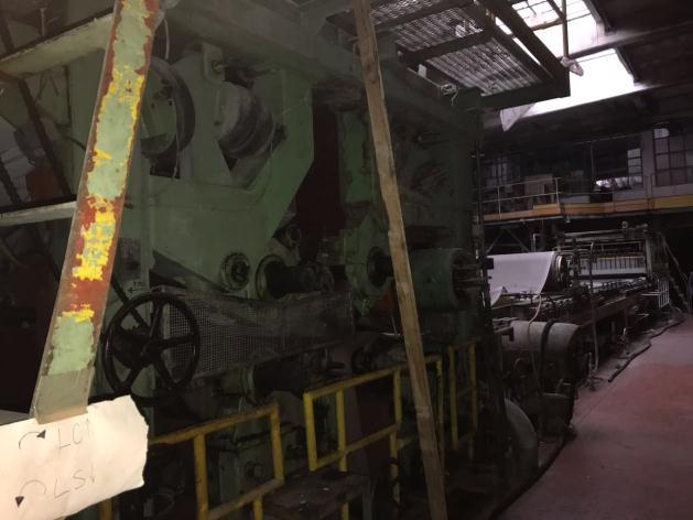 diameter Suction Roll 800 mm diameter Press Section type Carcano ( now Metso-Paper ) with 3 felts and 3 nip pressure including first Bi-nip Press with 3 rolls and Suction Press Roll, Second Press
