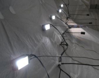 Rugged LED shelter lighting Developed for soft and hard walled shelters and tent structures, the