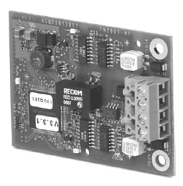 Cerberus PRO FIRE Components C-WEB Network Module [ FN2001-U1] C-WEB Network Module The C-WEB network module ( FN2001-U1) is used to network up to 32 FACPs and the Fire Terminal ( FT924), via the