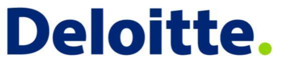 About Deloitte Deloitte refers to one or more of Deloitte Touche Tohmatsu, a Swiss Verein, and its network of member firms, each of which is a legally separate and independent entity. Please see www.