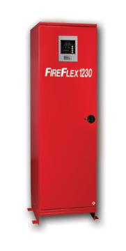 FireFlex 1230 description The FireFlex 1230 integrated system consists of a clean agent fire extinguishing system, factoryassembled in a cabinet and integrating all the components necessary for a